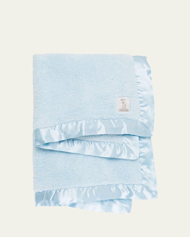 Chenille Solid Plush Baby Blanket